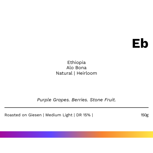 Eb - Ethiopia Alo Bona Natural (SOE)