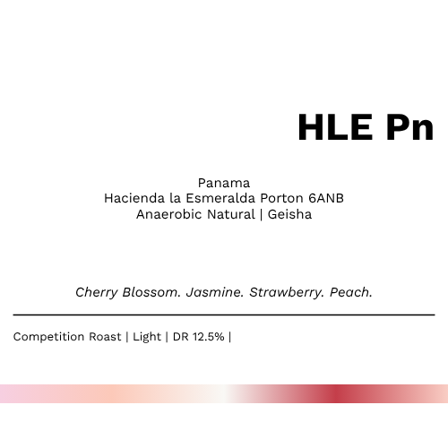 「Chacha 團購」HLE Pn - Hacienda la Esmeralda Geisha Porton 6 ANB