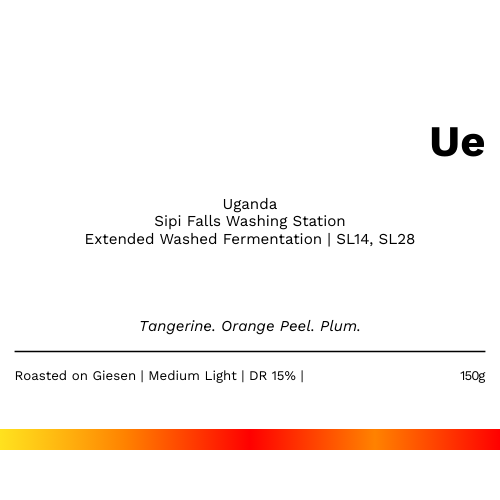 Ue - Uganda Arabica Sipi Falls Extended Washed Fermentation SOE