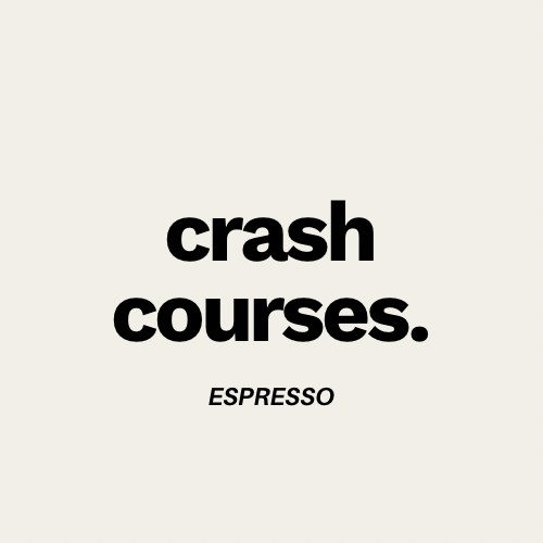 espresso crash course x La Marzocco