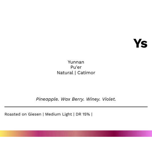 New! Ys - Yunnan Pu'er Natural (SOE)