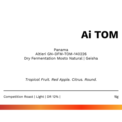 New! Ai TOM - Altieri GN-DFM-TOM-140226 Mosto Natural Geisha