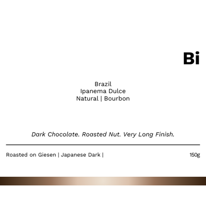 <Break even deal>Bi - Brazil Ipanema Bourbon Japanese Dark Roast