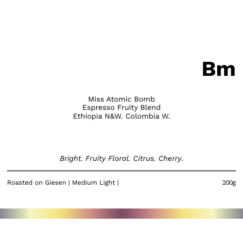 Bm - Blossom 濃縮併配咖啡