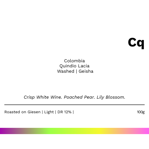 Cq - Columbia Quindio Lacia Geisha Washed