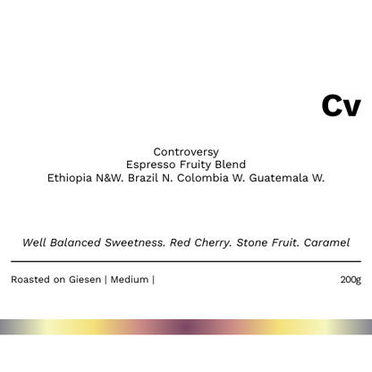 Cv - Controversy Espresso Blend Medium Roast