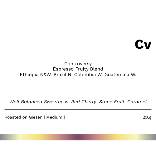 Cv - Controversy 濃縮中度烘焙併配咖啡