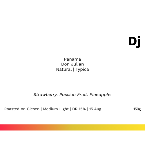 新！ DJ - Don Julian Typica Natural (SOE)