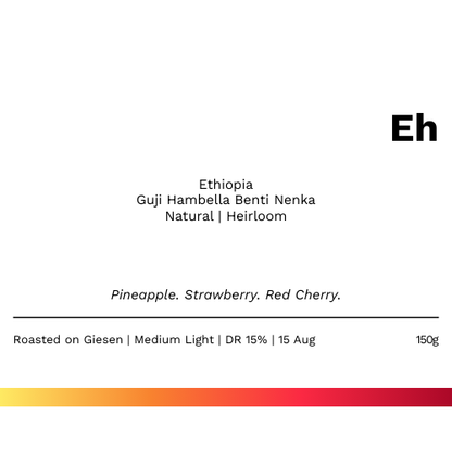NEW! Eh - Guji Hambela Benti Nenka Natural (SOE)
