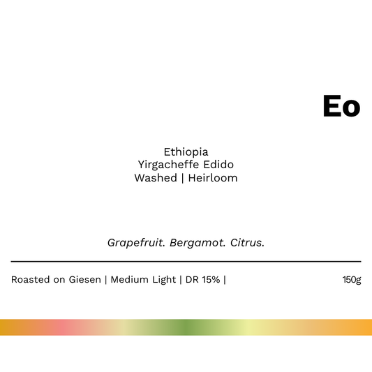 NEW! Eo - Ethiopia Yirgacheffe Edido Washed (SOE)