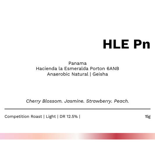 New! HLE Pn - Hacienda la Esmeralda Geisha Porton 6 ANB
