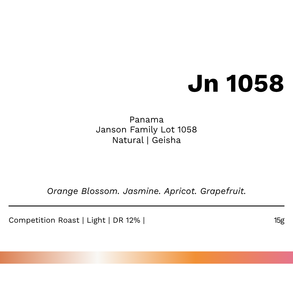 New! Jn 1058 - Janson Family Lot 1058 Natural Geisha