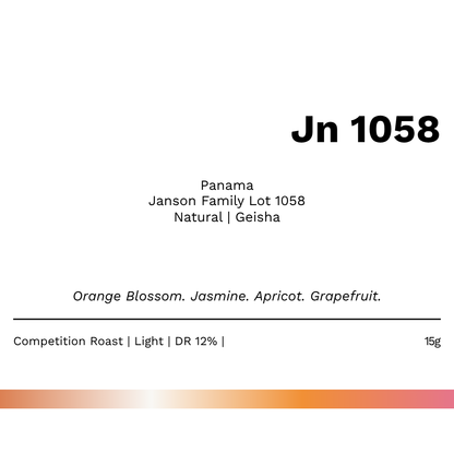New! Jn 1058 - Janson Family Lot 1058 Natural Geisha