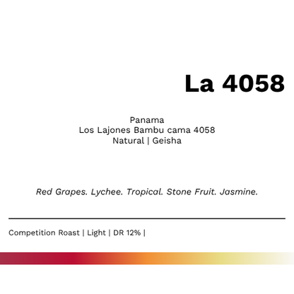 New! La 4058 - Los Lajones Bambu cama 4058 Natural Geisha