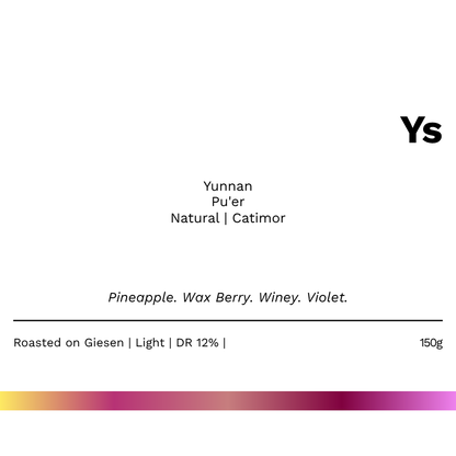 New! Ys - Yunnan Pu'er Natural